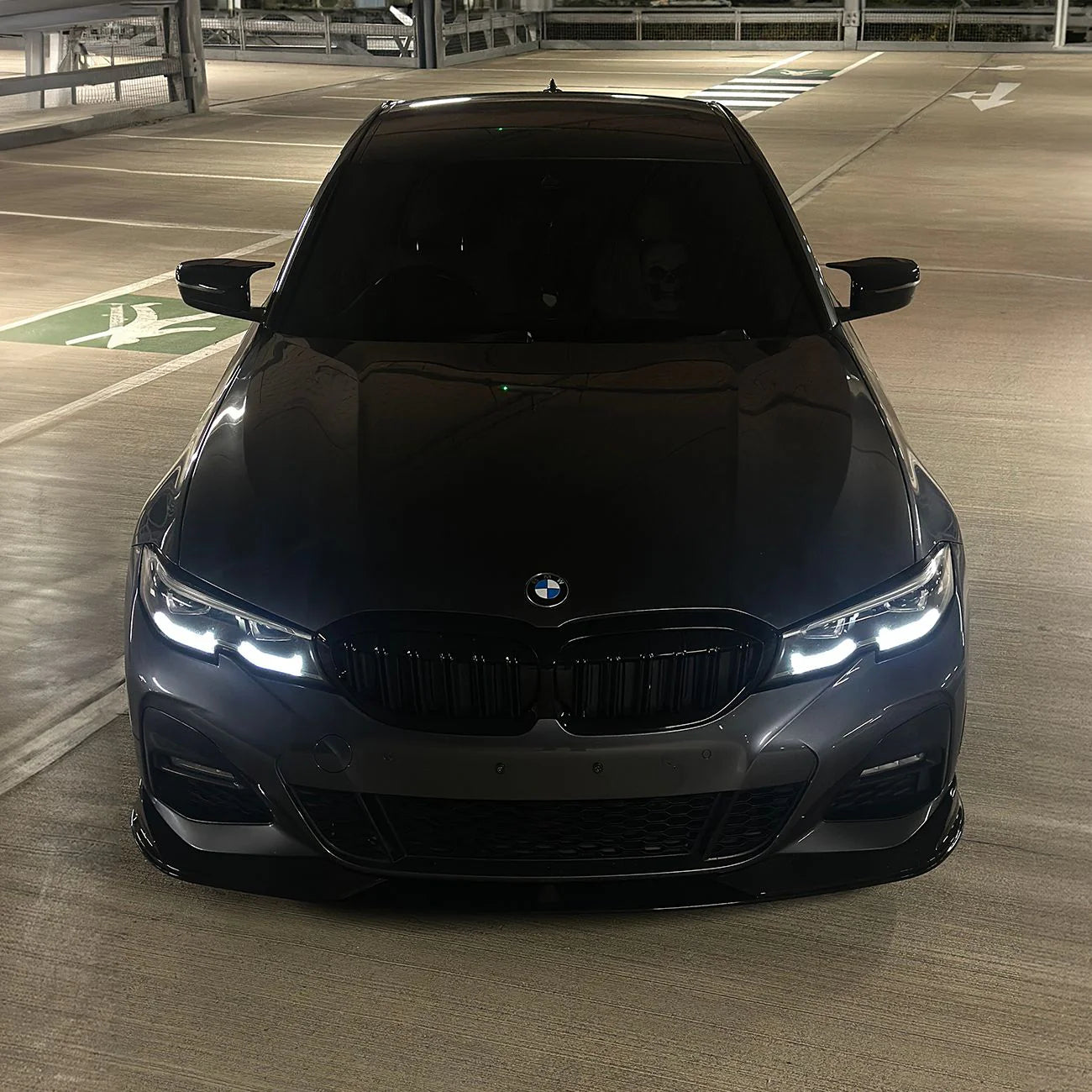 Exon Gloss Black AC Style Front Spoiler for BMW 3-Series G20/G21 - 0