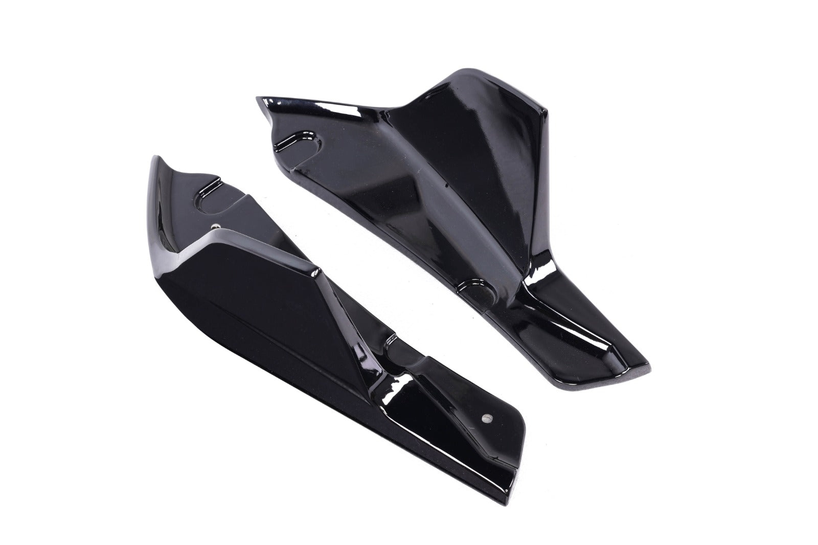 Exon Gloss Black ADRO Style Rear Splitter Winglet for Toyota Supra A90