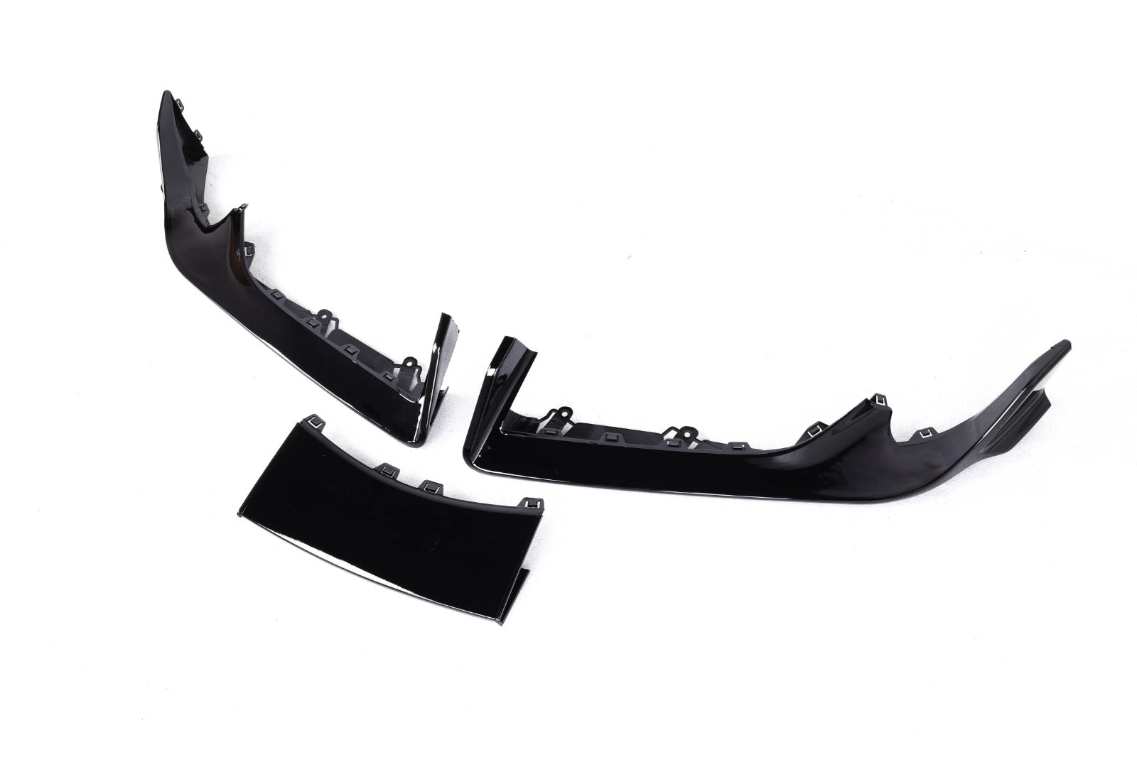 Exon Gloss Black ADRO Style Front Splitter for Toyota Supra A90