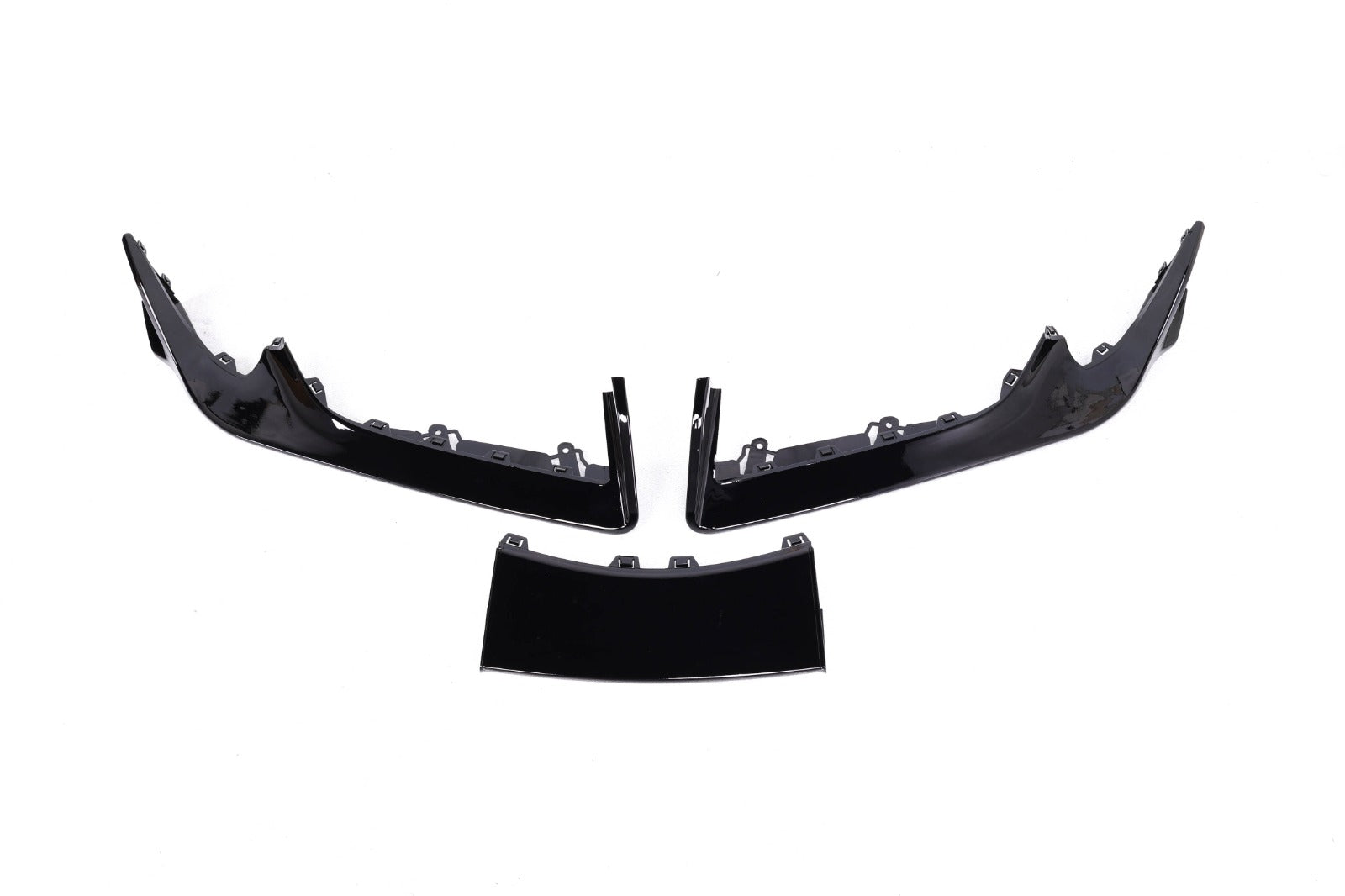 Exon Gloss Black ADRO Style Front Splitter for Toyota Supra A90 - 0