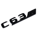 Emblex Gloss Black C63s Badge Emblem for Mercedes Benz AMG C63 S W205 - MODE Auto Concepts