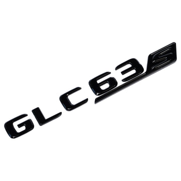Emblex Gloss Black GLC63s Badge Emblem for Mercedes-Benz AMG GLC63 S X253 C253 - MODE Auto Concepts