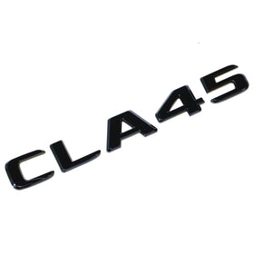 Emblex Gloss Black CLA45 Trunk Badge Emblem for Mercedes-Benz AMG CLA45 C117 X117 - MODE Auto Concepts