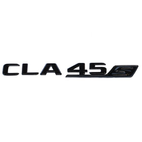 Emblex Gloss Black CLA45s Trunk Badge Emblem for Mercedes-Benz AMG CLA45s C118 / X118 - MODE Auto Concepts