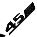 Emblex Gloss Black CLA45s Trunk Badge Emblem for Mercedes-Benz AMG CLA45s C118 / X118 - MODE Auto Concepts
