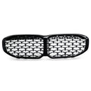 Exon Gloss Black Diamond Grille for BMW 1-Series F40 (2019-present) - MODE Auto Concepts