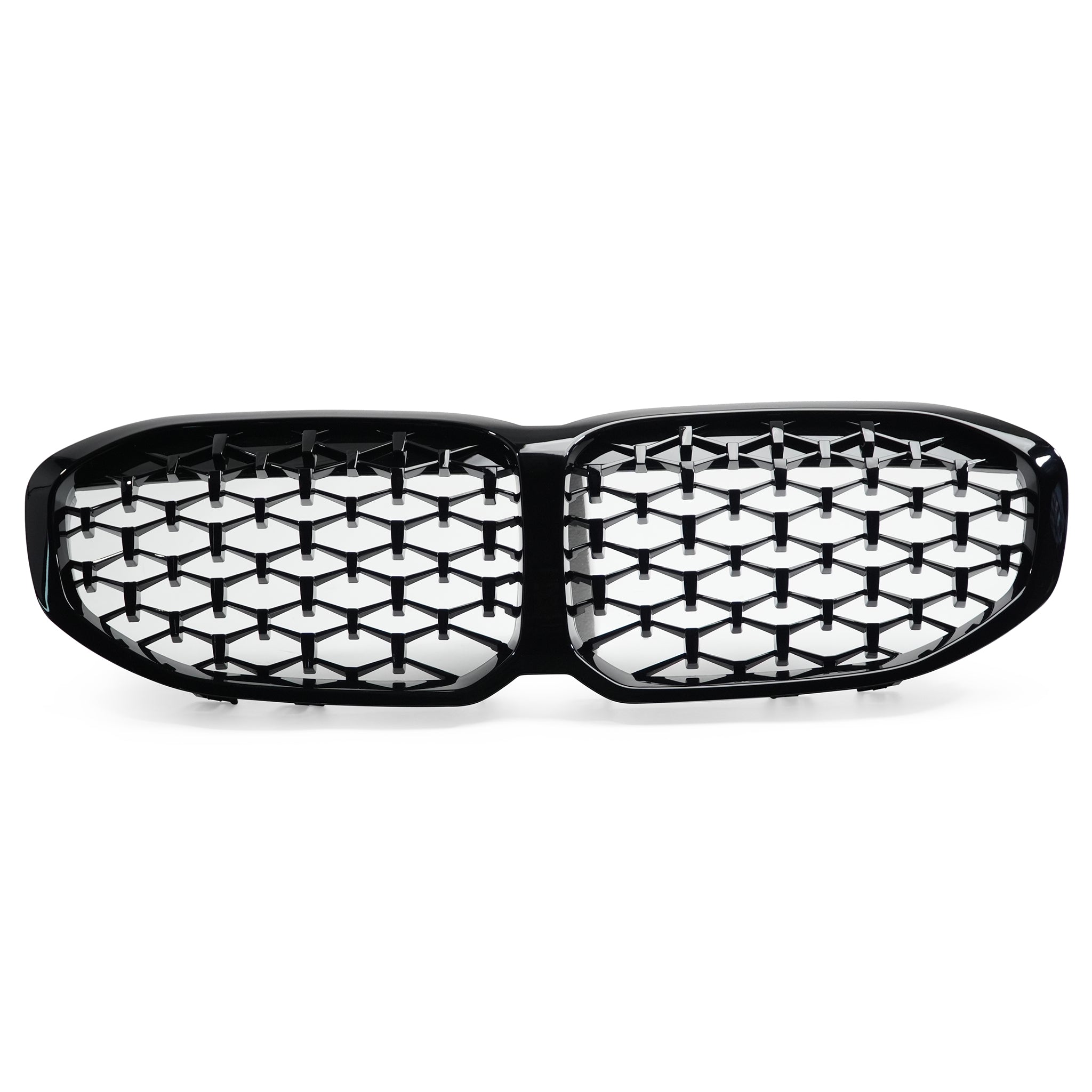 Exon Gloss Black Diamond Grille for BMW 1-Series F40 (2019-present) - 0