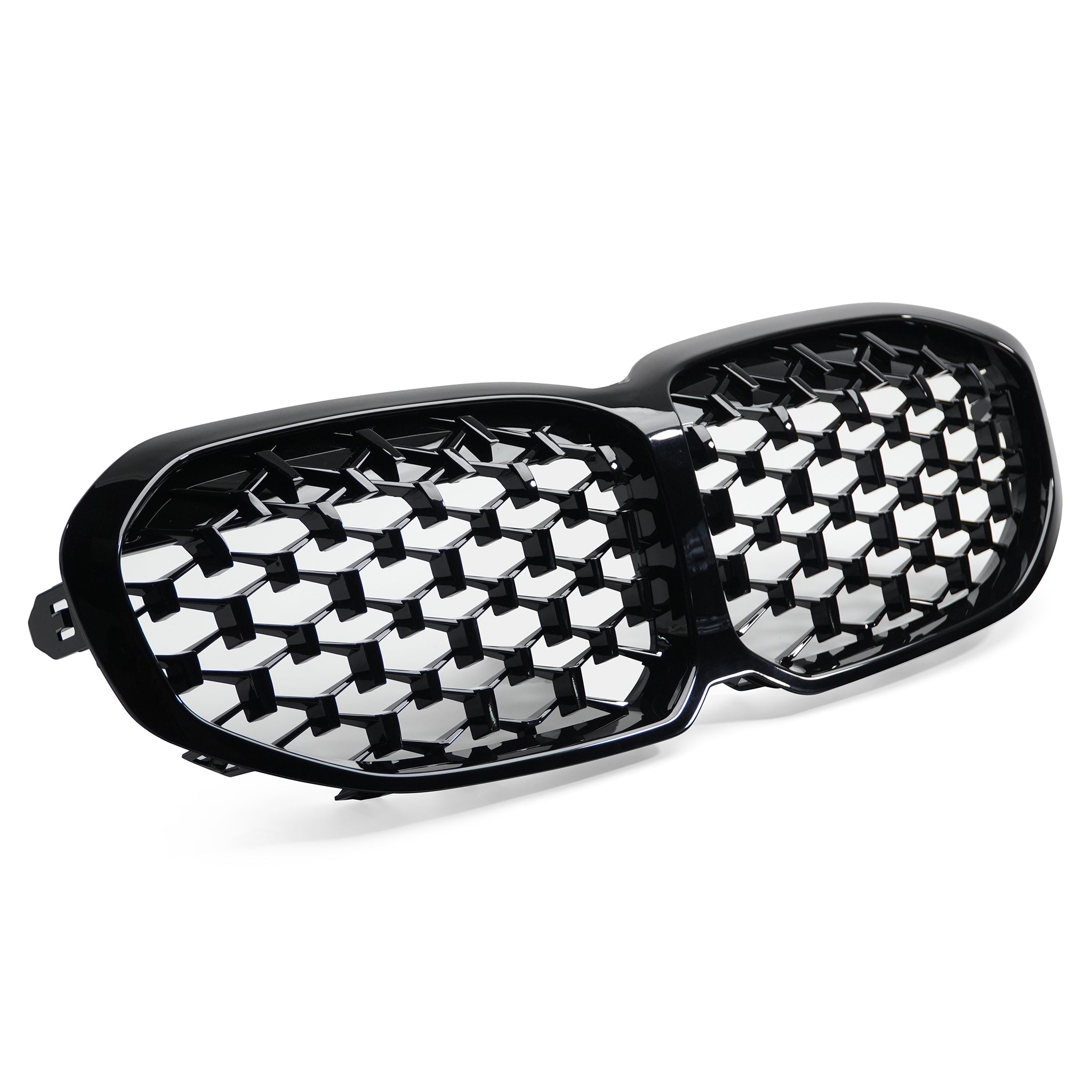 Exon Gloss Black Diamond Grille for BMW 1-Series F40 (2019-present)