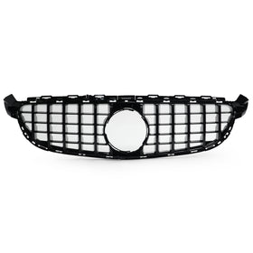 Exon Gloss Black Panamericana GT Style Grille for Mercedes Benz C63/C63s AMG W205 (15-21) - MODE Auto Concepts