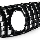 Exon Gloss Black Panamericana GT Style Grille for Mercedes Benz C63/C63s AMG W205 (15-21) - MODE Auto Concepts