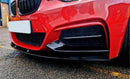 Exon Gloss Black Front Splitter for BMW 2-Series 220i 225i M235i M240i LCI F22 F23 M-Sport - MODE Auto Concepts