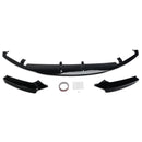 Exon Gloss Black Front Splitter for BMW 2-Series 220i 225i M235i M240i LCI F22 F23 M-Sport - MODE Auto Concepts