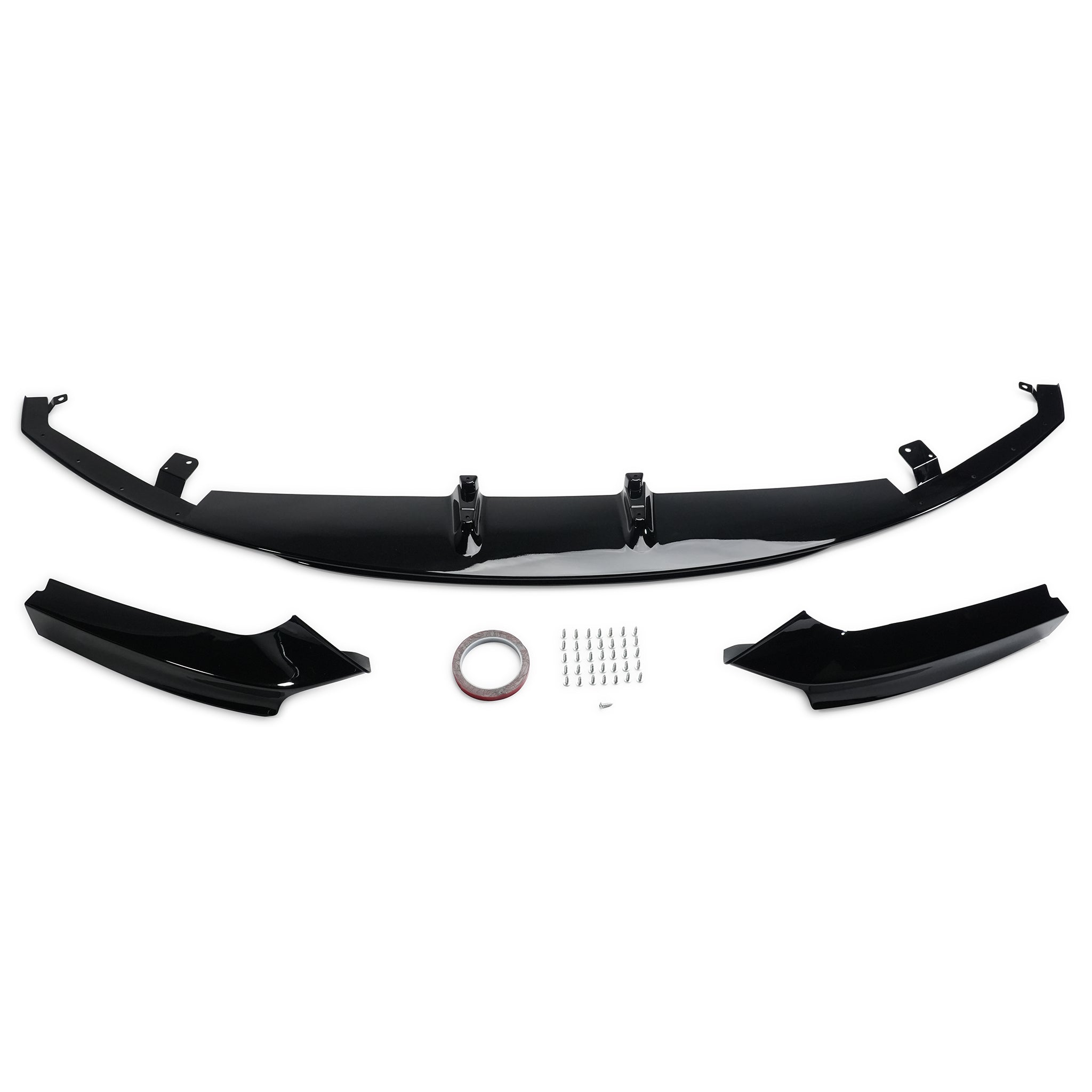 Exon Gloss Black Front Splitter for BMW 2-Series 220i 225i M235i M240i LCI F22 F23 M-Sport