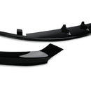 Exon Gloss Black Front Splitter for BMW 2-Series 220i 225i M235i M240i LCI F22 F23 M-Sport - MODE Auto Concepts