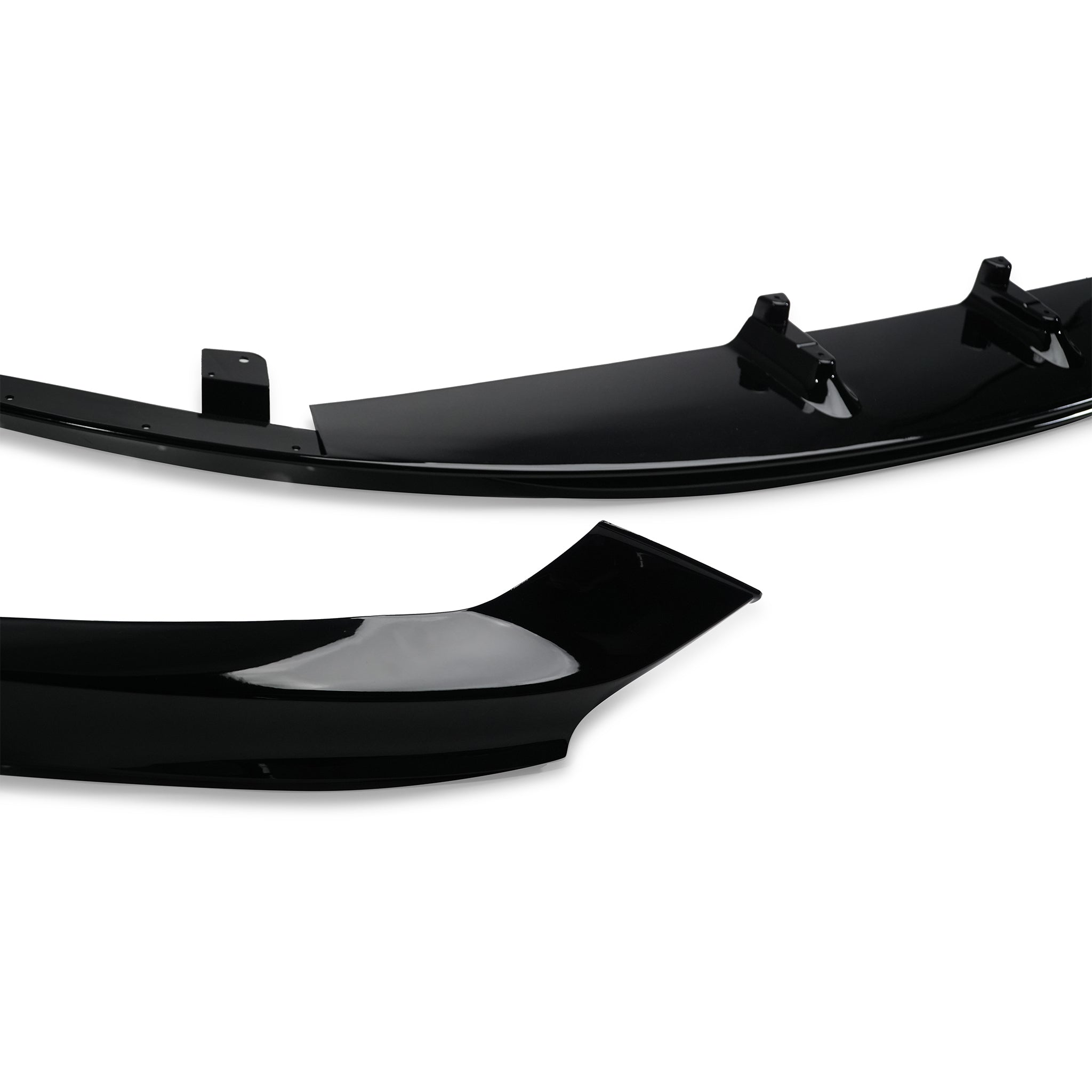 Exon Gloss Black Front Splitter for BMW 2-Series 220i 225i M235i M240i LCI F22 F23 M-Sport