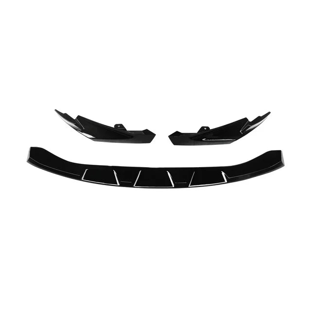 Exon Gloss Black M Performance Style Front Splitter set (3-Pieces) for BMW M3 G80 G81 & M4 G82 G83 - MODE Auto Concepts