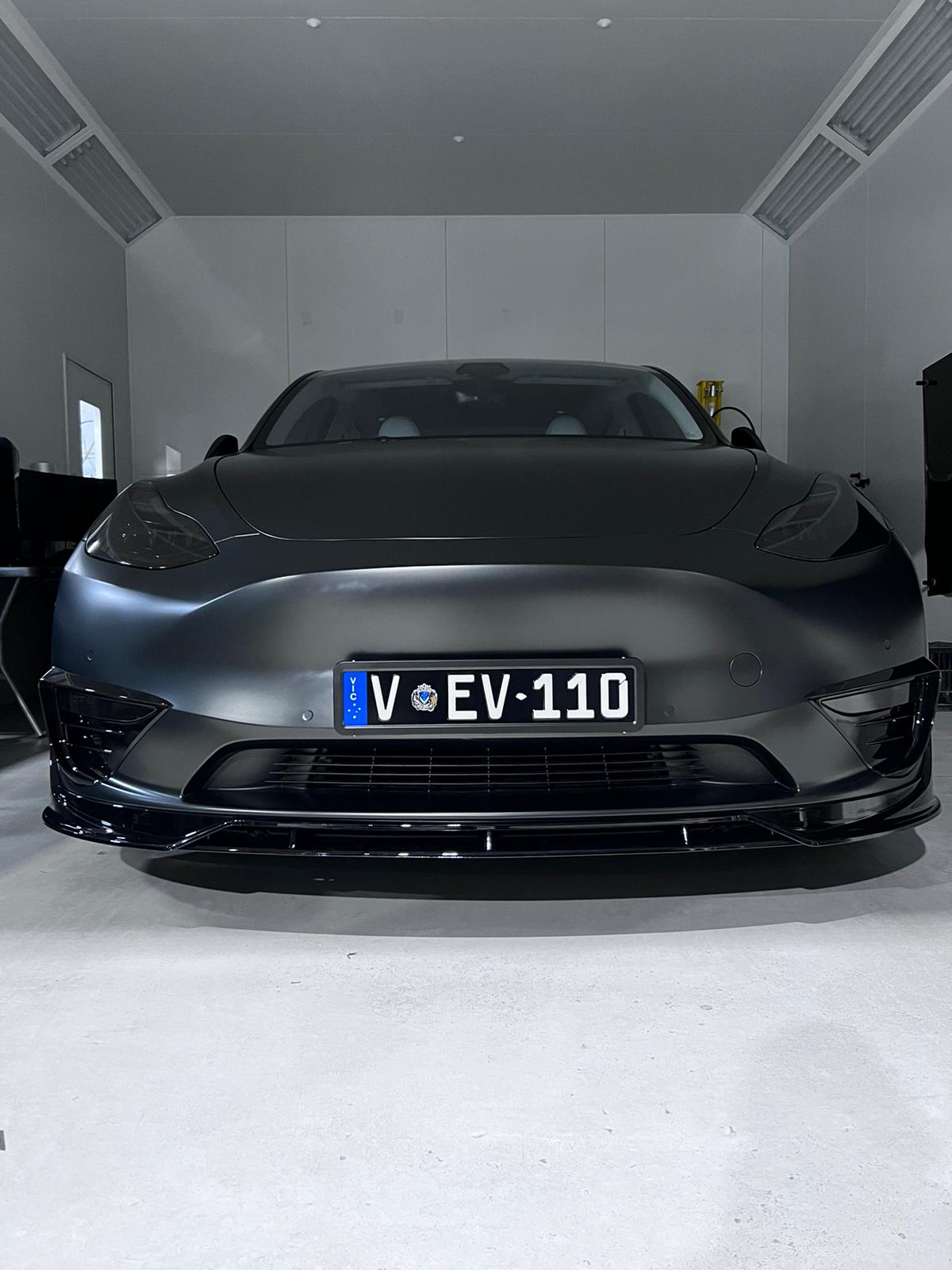 Exon Gloss Black Full Bodykit for Tesla Model Y inc. Performance PYD - MODE Auto Concepts