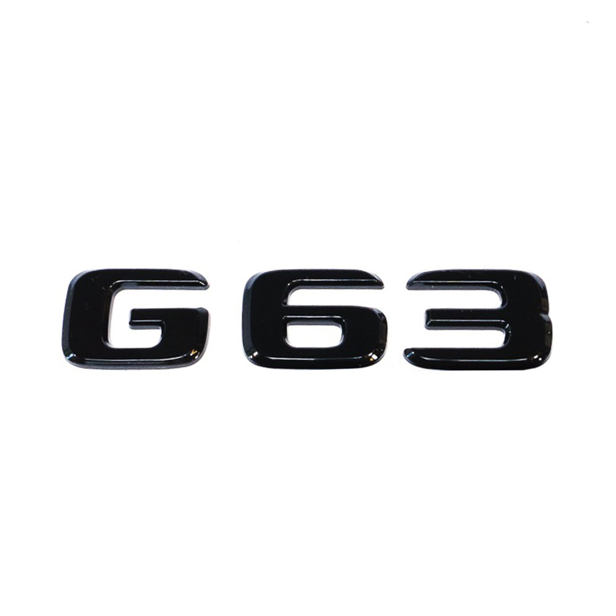 Exon Gloss Black G63 Trunk Badge Emblem for Mercedes-Benz AMG G63 W463