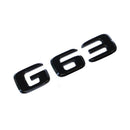 Emblex Gloss Black G63 Trunk Badge Emblem for Mercedes-Benz AMG G63 W463 - MODE Auto Concepts