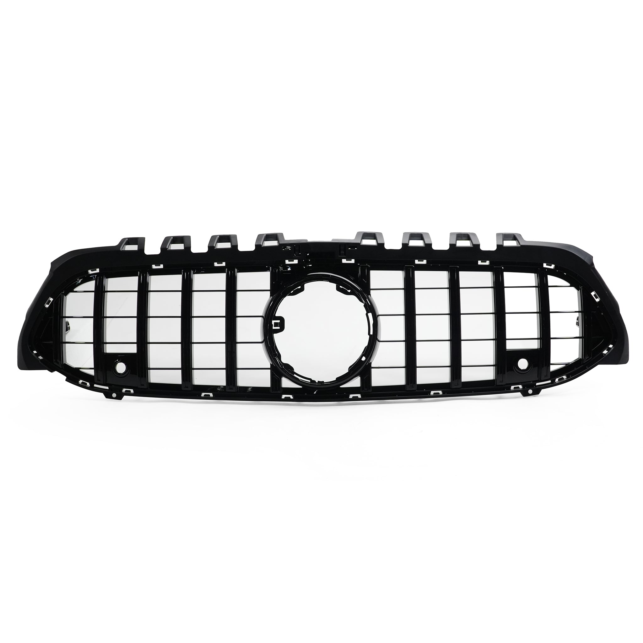 Exon Gloss Black Panamericana GT Style Grille for Mercedes Benz A-Class & A35 AMG W177 (18+) - 0