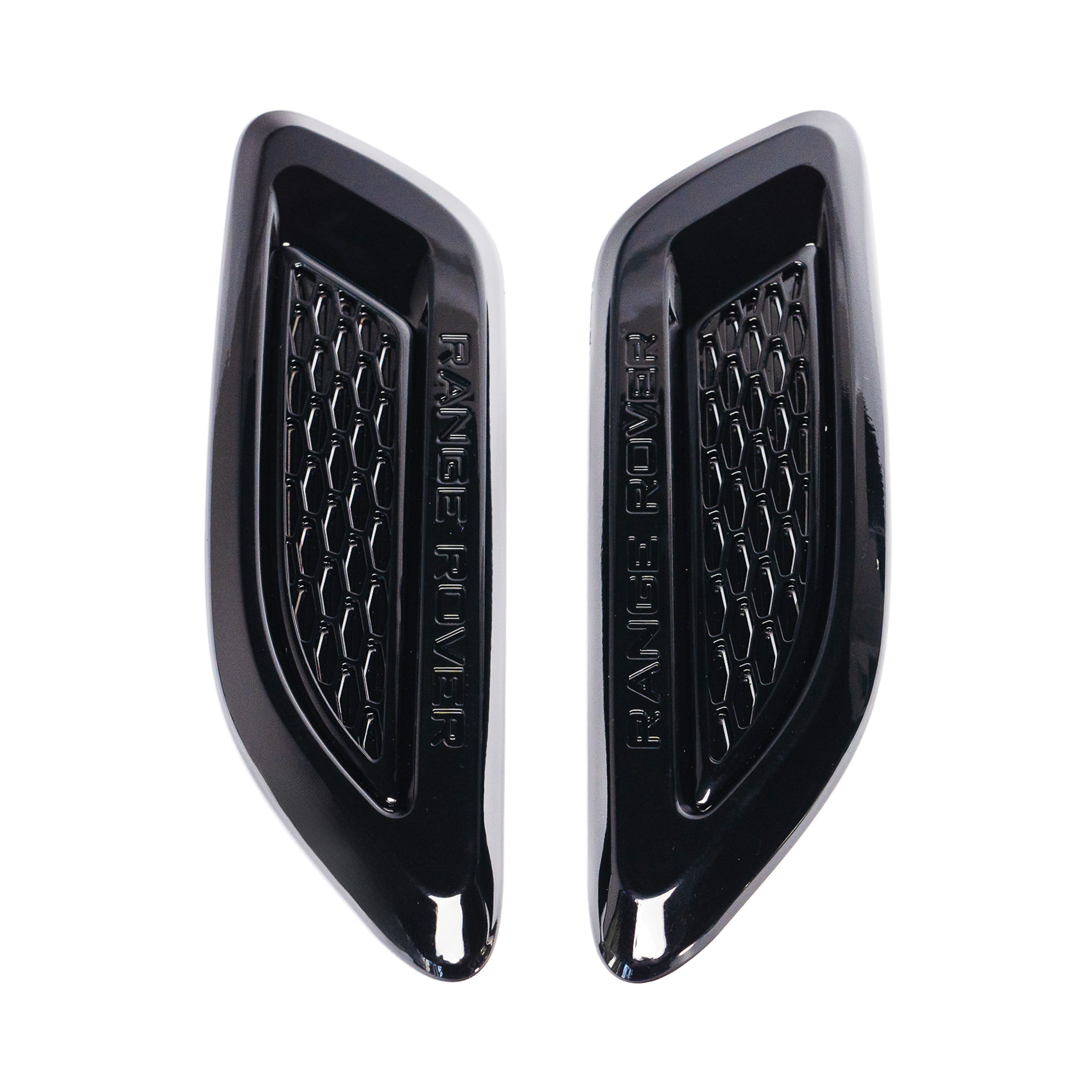 Exon Gloss Black Range Rover Style Hood Bonnet Vent for Land Rover Range Rover - 0