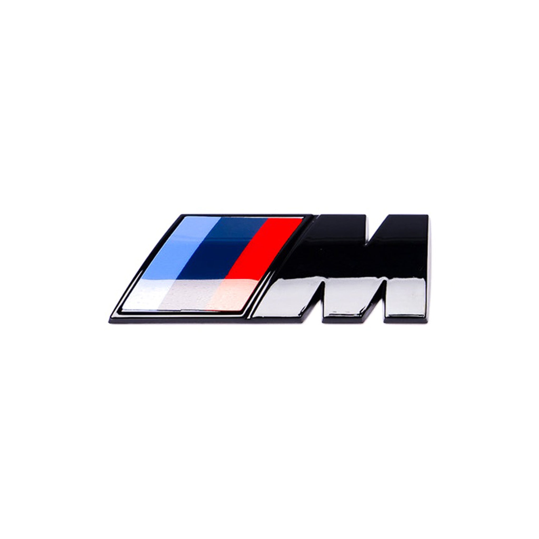 Exon Gloss Black M Badge (Small) Trunk & Fender Emblem for BMW