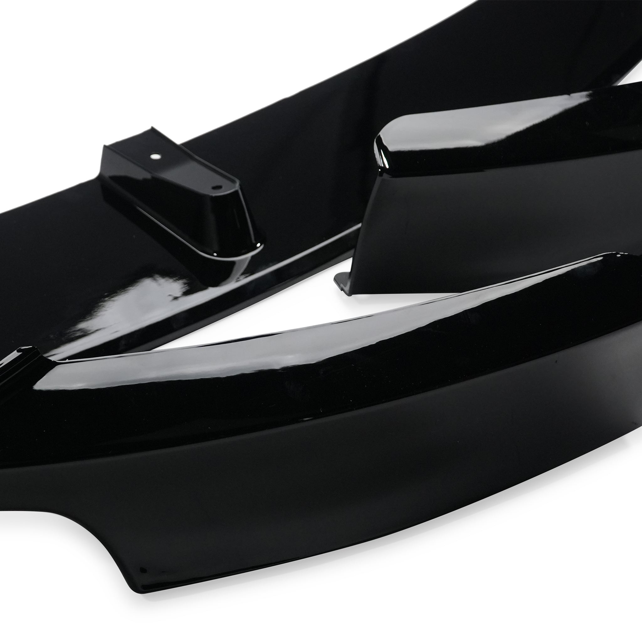 Séparateur de lèvre avant Exon Gloss Black M Performance Style pour BMW Série 3 F30/F31 M-Sport