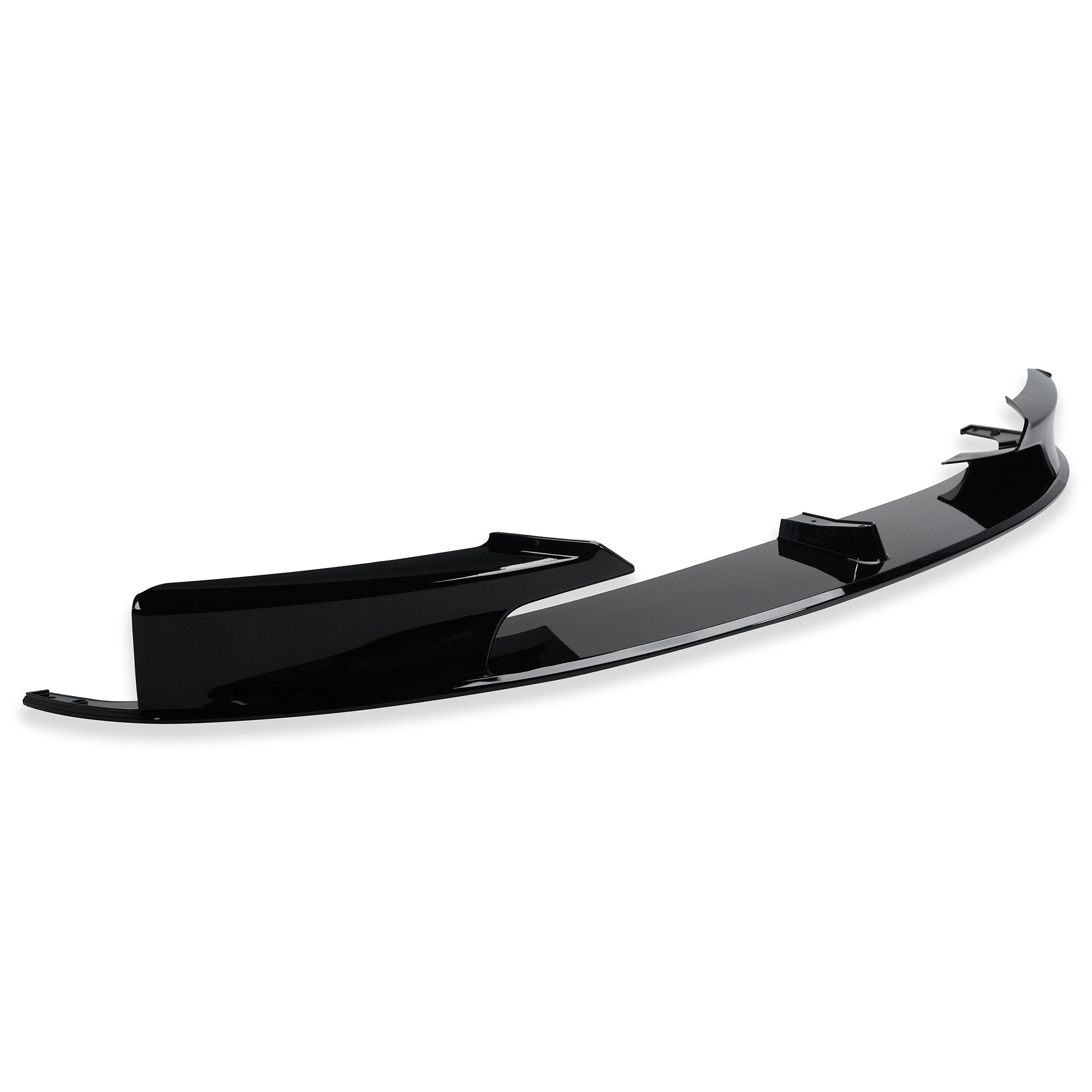 Séparateur de lèvre avant Exon Gloss Black M Performance Style pour BMW Série 3 F30/F31 M-Sport