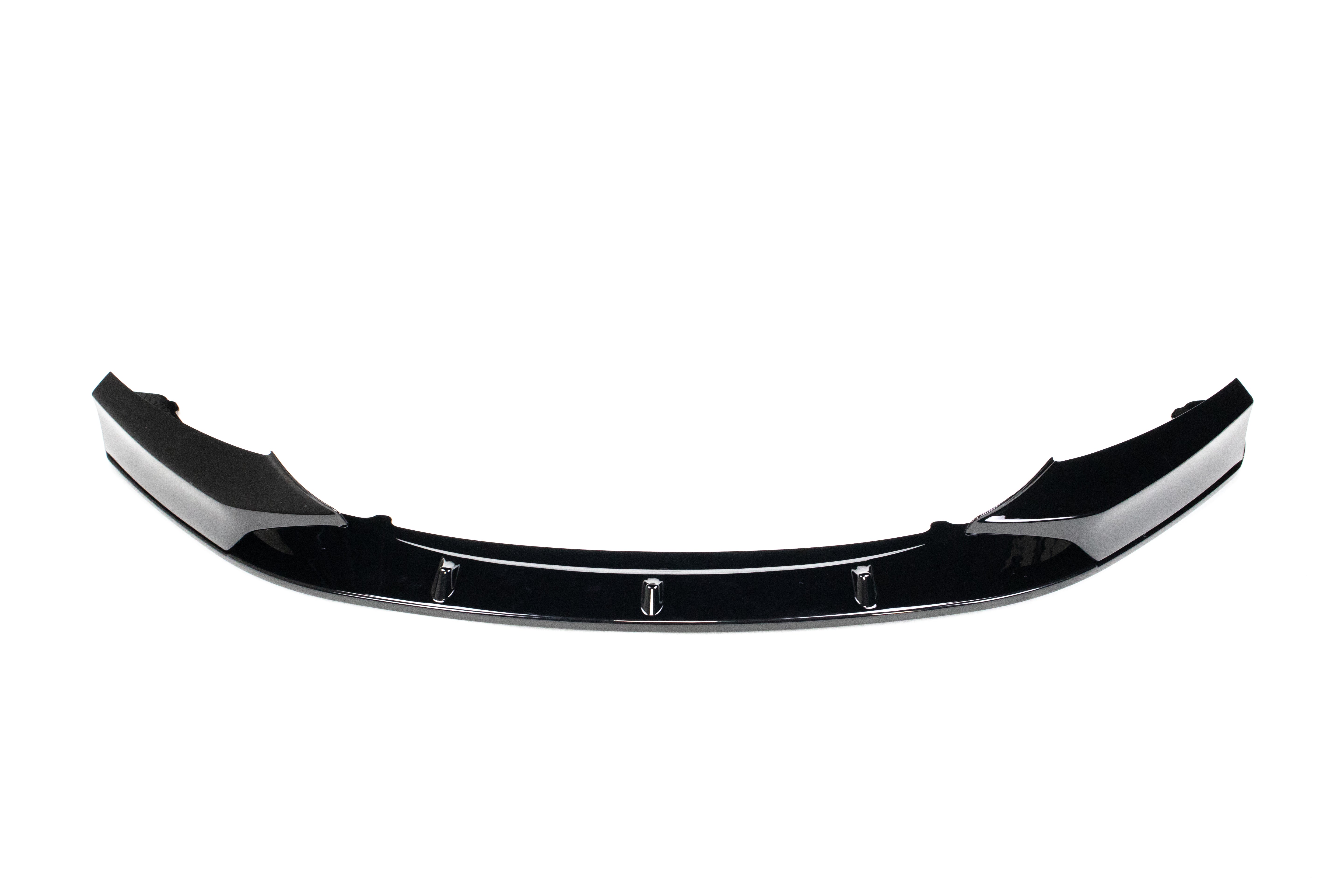 Exon Gloss Black M Performance Style Front Splitter for BMW 1-Series 114i 116i 118i 125i M135i F20 M-Sport Pre-LCI - 0