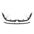 Exon Gloss Black M Performance Style Front Splitter set (3-Pieces) for BMW M2 G87 - MODE Auto Concepts