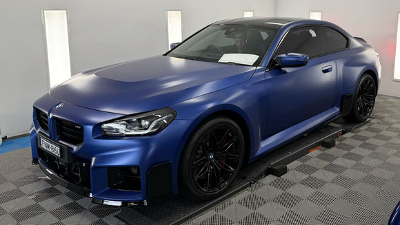 Exon Gloss Black M Performance Style Side Winglet Splitters for BMW M2 G87 - MODE Auto Concepts