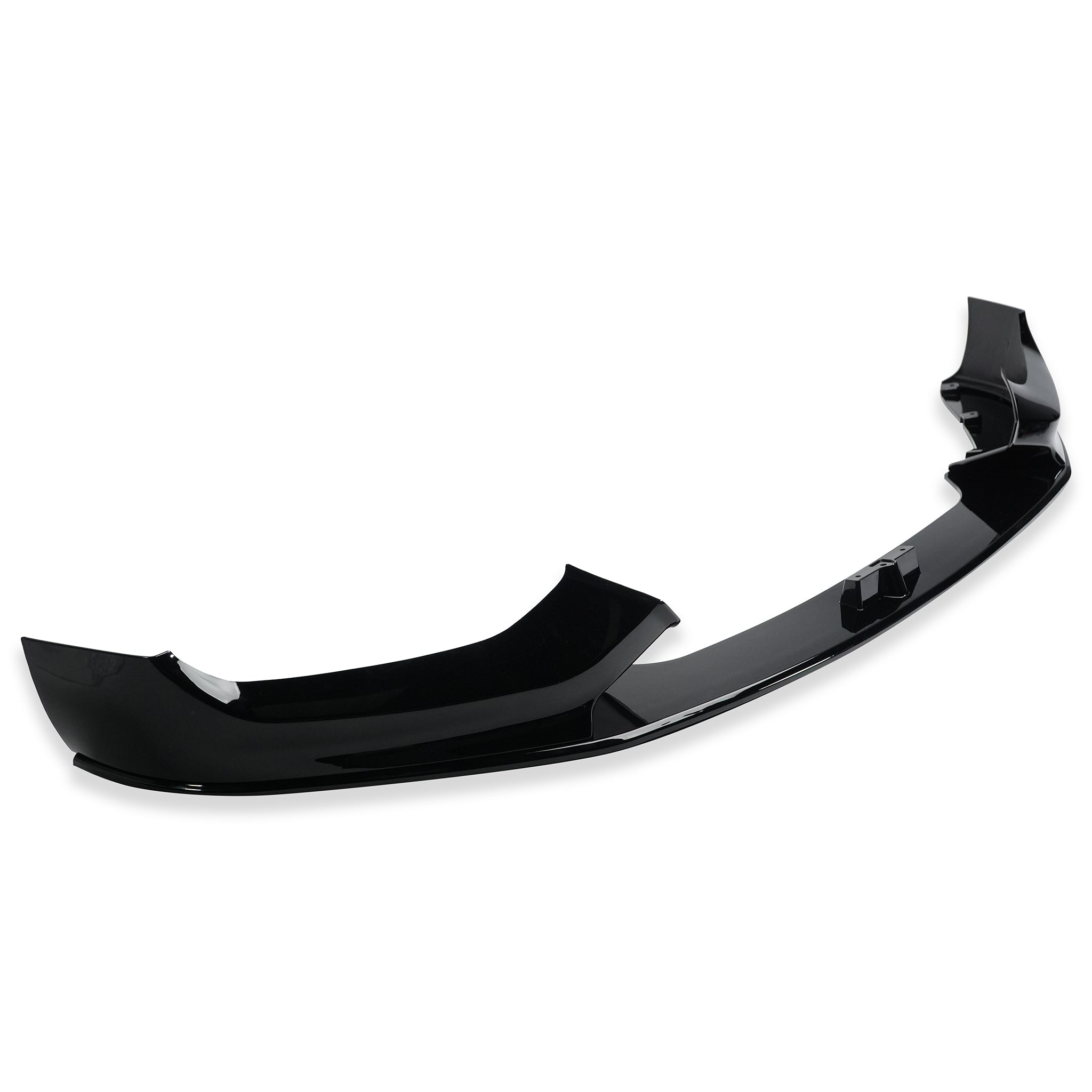 Exon Gloss Black M Performance Style Front Splitter for BMW 1-Series 118i 120i 125i M135i M140i LCI F20 M-Sport