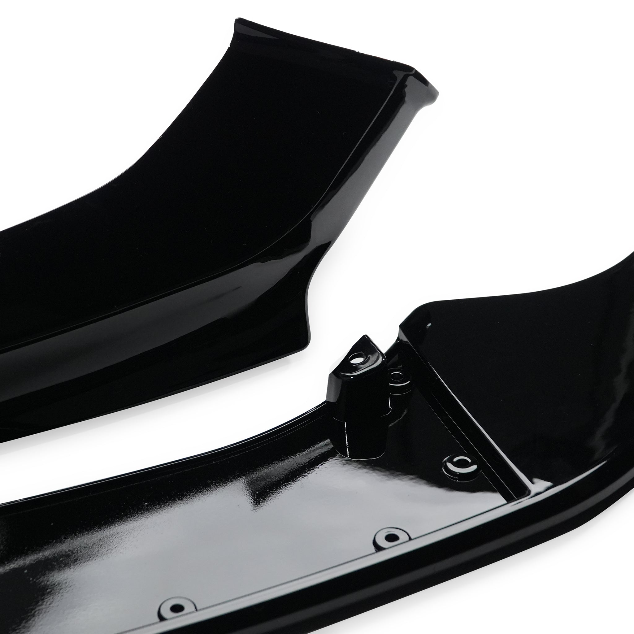 Exon Gloss Black M Performance Style Front Splitter for BMW 1-Series 118i 120i 125i M135i M140i LCI F20 M-Sport