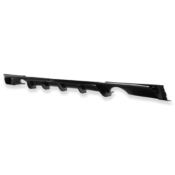 Exon Gloss Black M Performance Style Rear Diffuser w. Dual Outlet for BMW 3-Series F30 M-Sport - MODE Auto Concepts