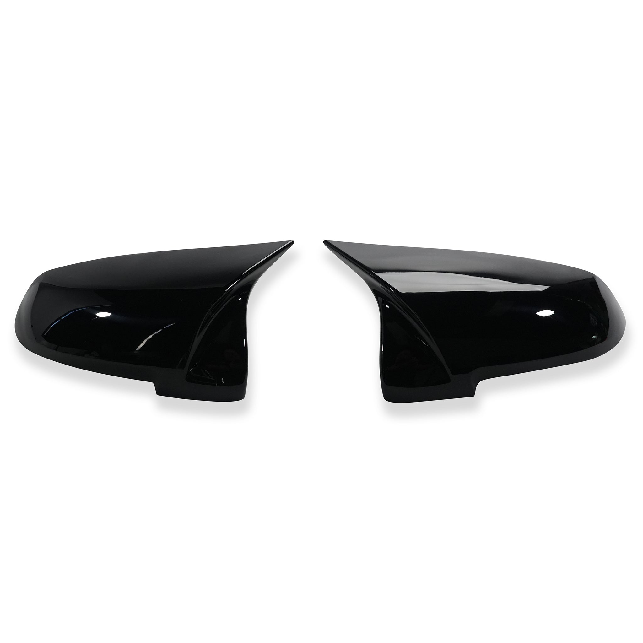 Exon Gloss Black M Performance Style Replacement Mirror Cap Cover for BMW & 1/2-Series F40/F44 X1/X2 F48/F39 Z4 G29 & Toyota Supra A90 - 0