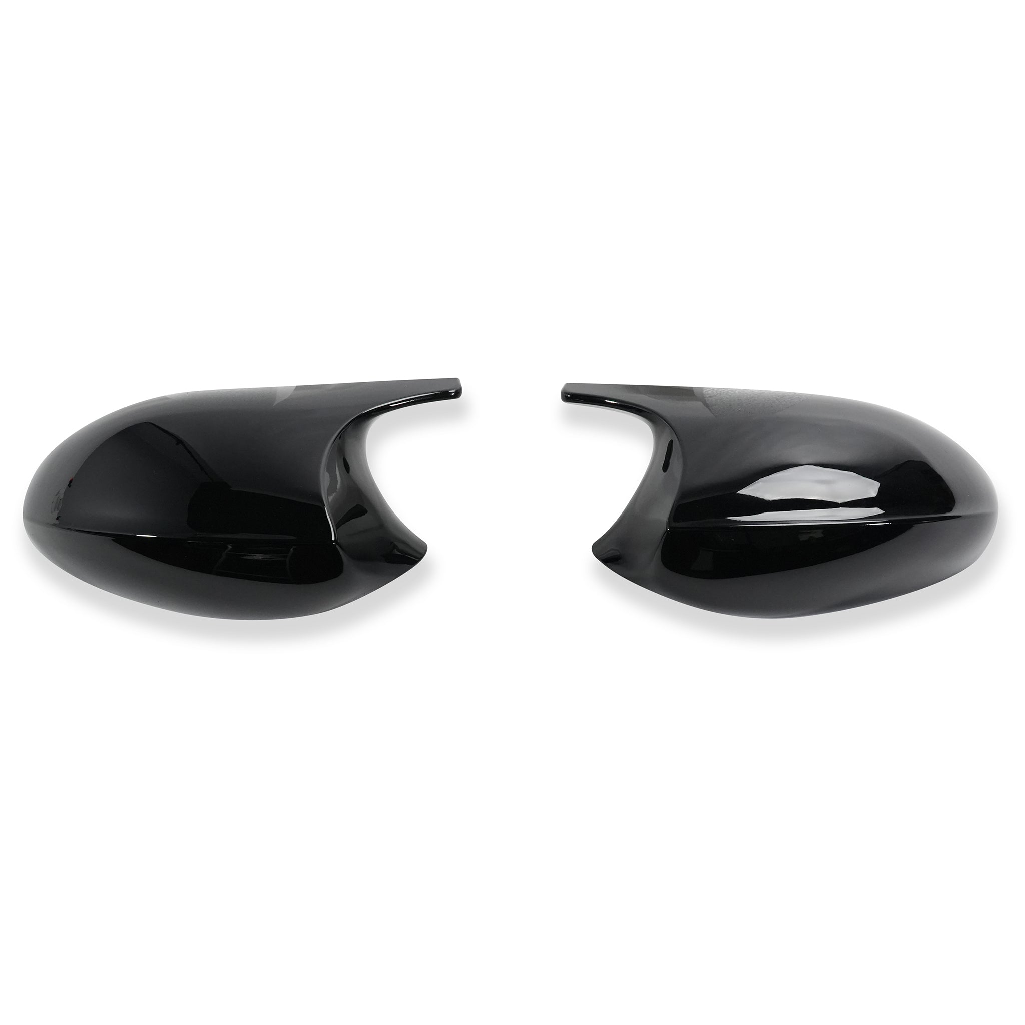 Exon Gloss Black M Performance Style Replacement Mirror Cap Cover for BMW 1/3-Series E87 E82 E88 & E90 E91 E92 (LCI)