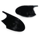 Exon Gloss Black M Performance Style Replacement Mirror Cap Cover for BMW 1/3-Series E87 E82 E88 & E90 E91 E92 LCI - MODE Auto Concepts