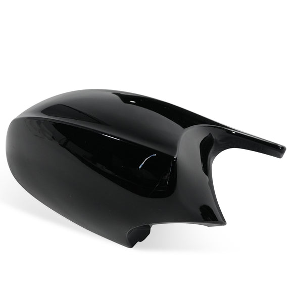 Exon Gloss Black M Performance Style Replacement Mirror Cap Cover for BMW 1/3-Series E87 E82 E88 & E90 E91 E92 LCI - MODE Auto Concepts