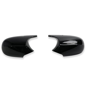 Exon Gloss Black M Performance Style Replacement Mirror Cap Cover for BMW 1/3-Series E87 E82 E88 & E90 E91 E92 (Pre-LCI) - MODE Auto Concepts