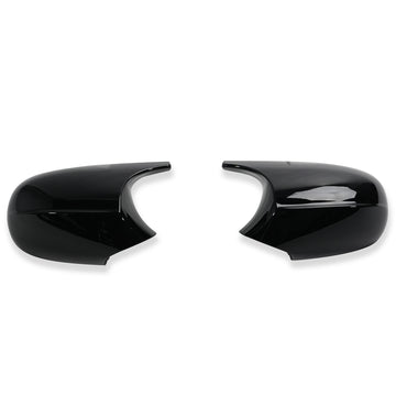 Exon Gloss Black M Performance Style Replacement Mirror Cap Cover for BMW 1/3-Series E87 E82 E88 & E90 E91 E92 (Pre-LCI) - MODE Auto Concepts