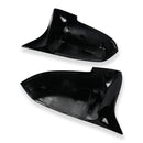 Exon Gloss Black M Performance Style Replacement Mirror Cap Cover for BMW 5 6 7-Series F10 F11 F06 F12 F13 F01 F02 RHD (LCI) - MODE Auto Concepts