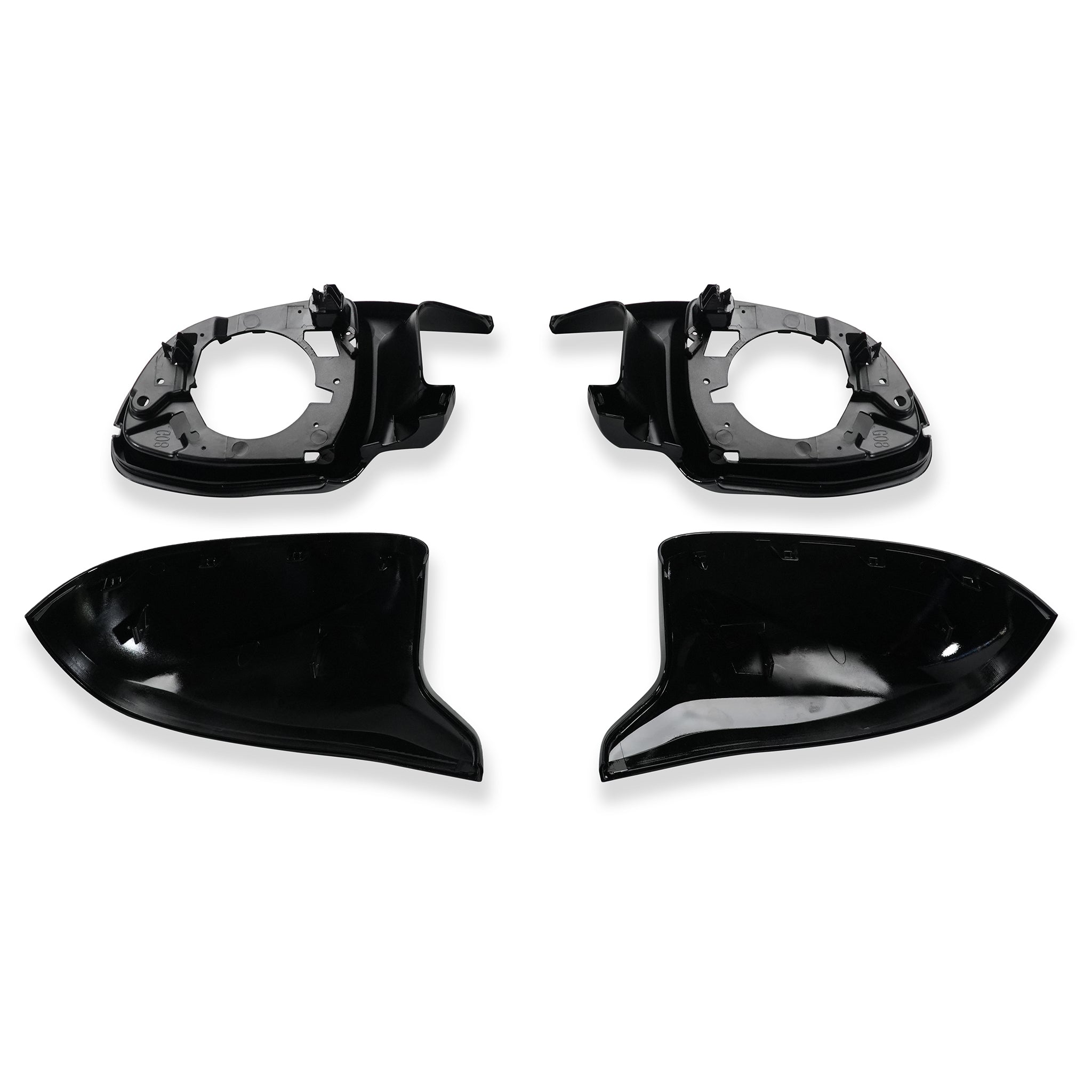 Exon Gloss Black M Performance Style Replacement Mirror Cap Cover for BMW X3 G01 X4 G02 X5 G05 X6 G06 X7 G07