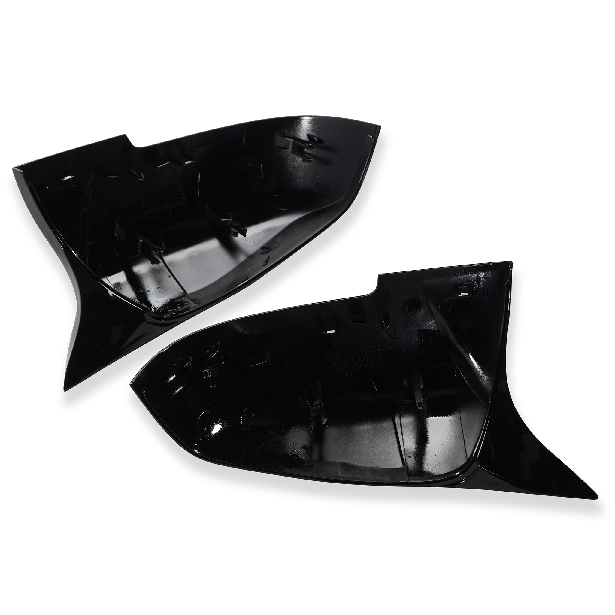 Exon Gloss Black M Performance Style Replacement Mirror Cap Cover for BMW M2 F87 & 1/2/3/4-Series F20 F22 F30 F31 F32 F33 F36