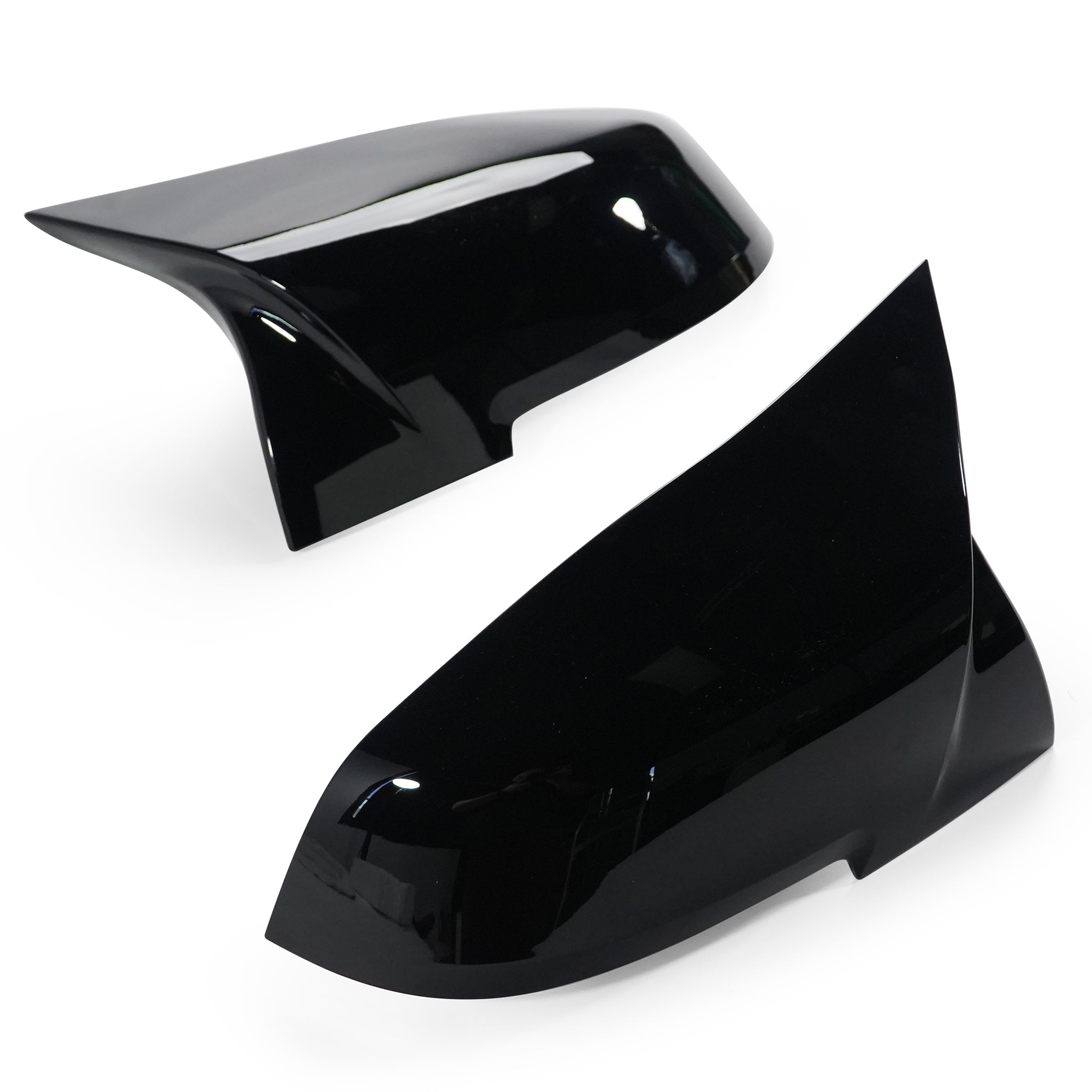 Exon Gloss Black M Performance Style Replacement Mirror Cap Cover for BMW M2 F87 & 1/2/3/4-Series F20 F22 F30 F31 F32 F33 F36