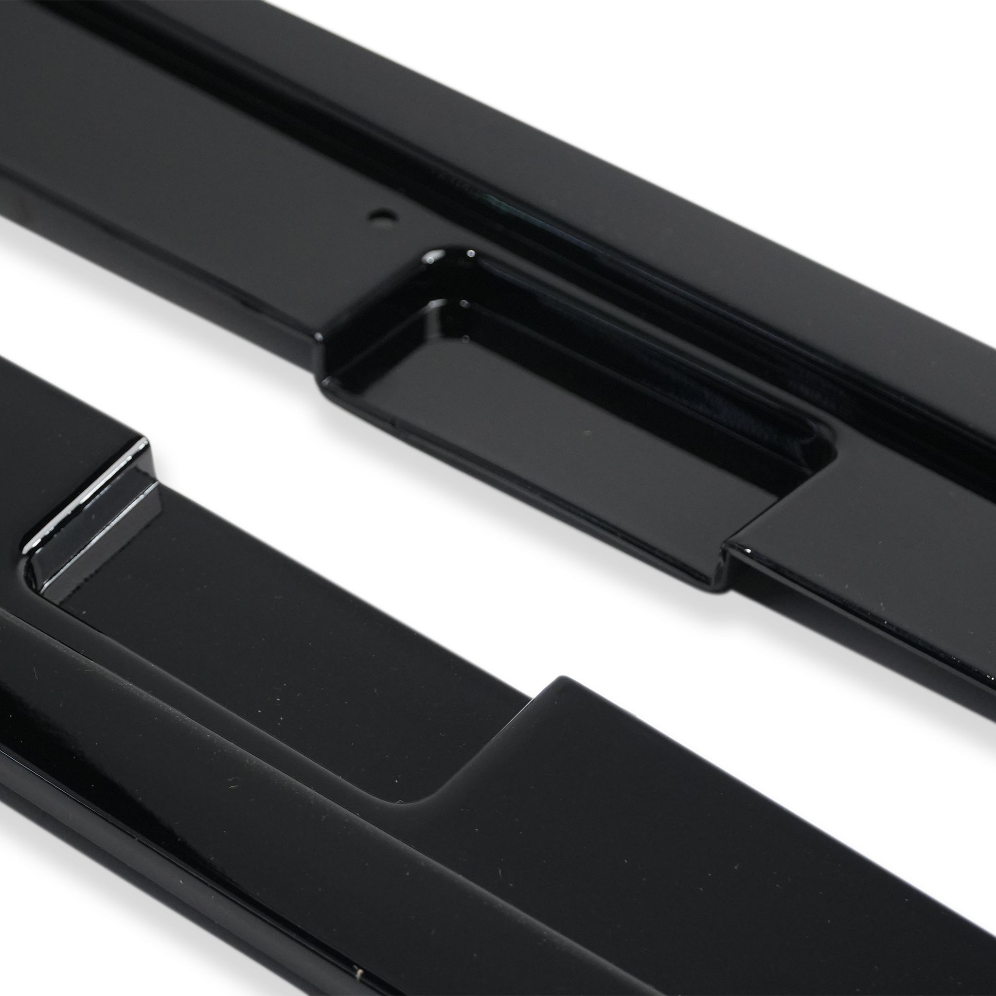 Exon Gloss Black M Performance Style Side Skirt Splitter for BMW 2-Series 220i 225i M235i M240i LCI F22 M-Sport