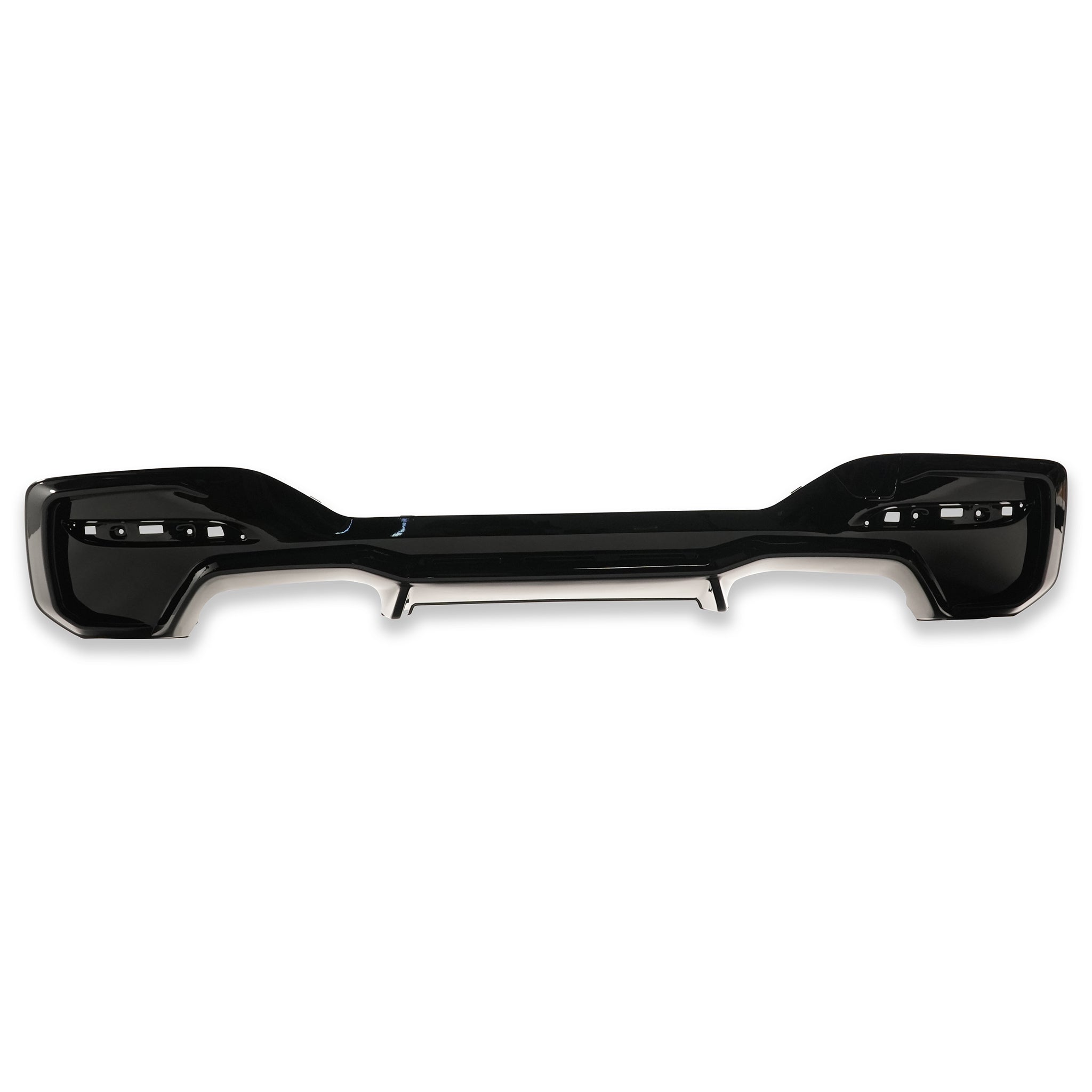 Exon Gloss Black M2 Competition Style Rear Diffuser w. Quad Outlet for BMW 1-Series M135i LCI & M140i F20 M-Sport - 0