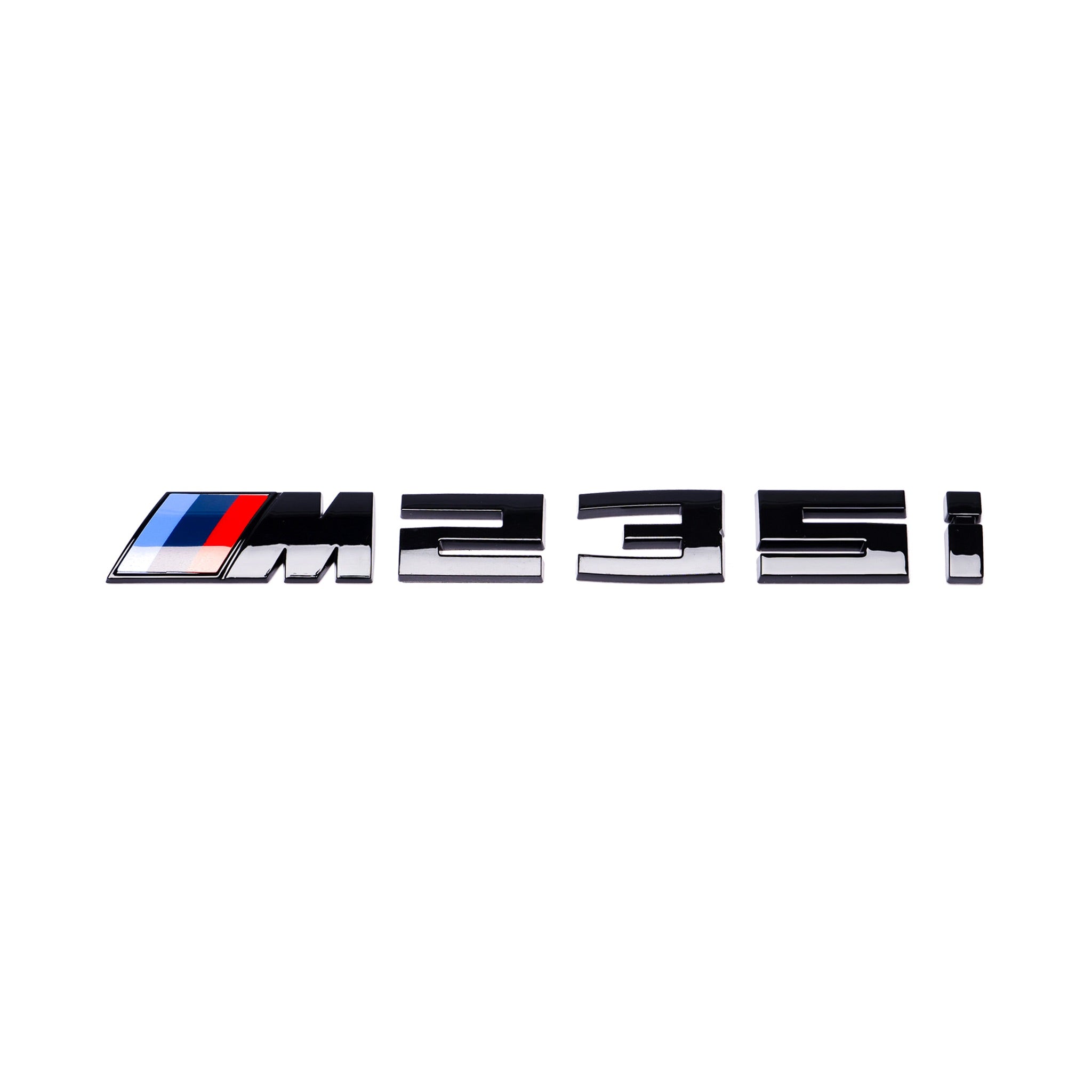 Exon Gloss Black M235i Badge Trunk Emblem for BMW 2-Series M235i F22 F23 G42 G43