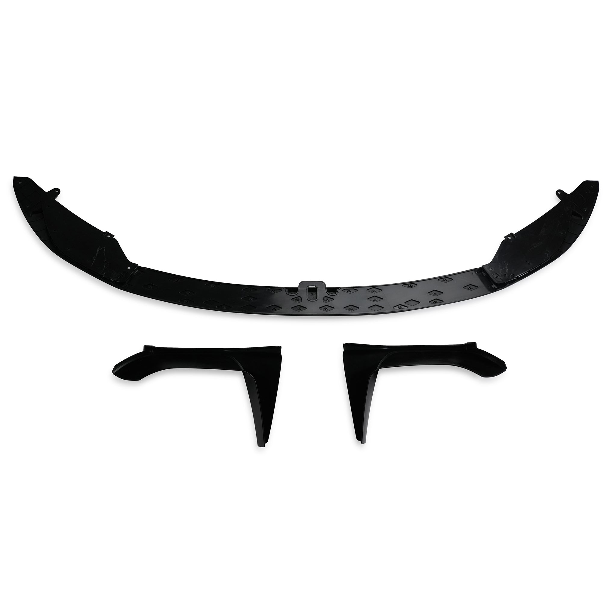 Exon Gloss Black M3/M4 Front Splitter set (3-Pieces) for BMW M3 F80 M4 F82