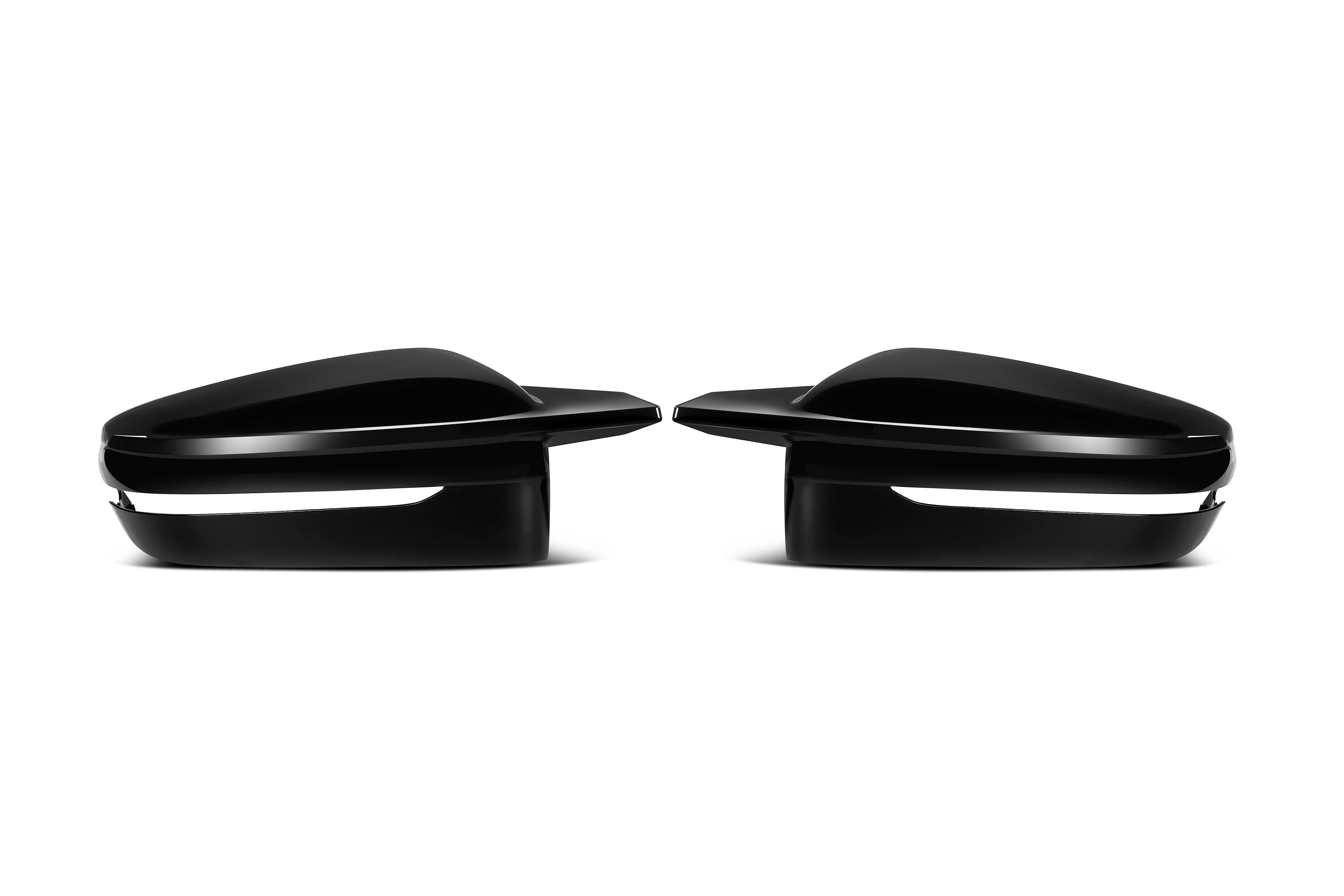 Exon Gloss Black M3/M4 Style Replacement Mirror Cap Cover for BMW i3 3 4 5 7 8-Series G20 G22 & G11 G12 G14 G15 G16 G23 G28 G30 G38 RHD