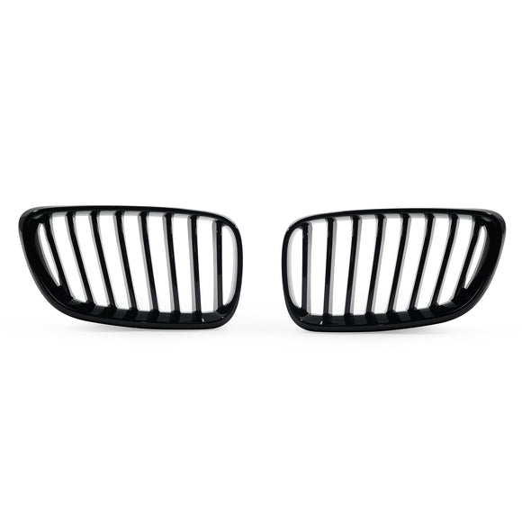 Exon Gloss Black Single Slat Grille for BMW 2-Series inc. M235i M240i F22/F23 - MODE Auto Concepts